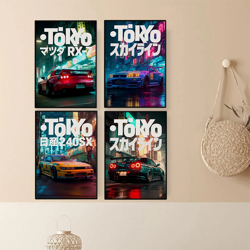 Japanese Car Lifestyle - خمر طوكيو JDM سيارة المشارك النيون