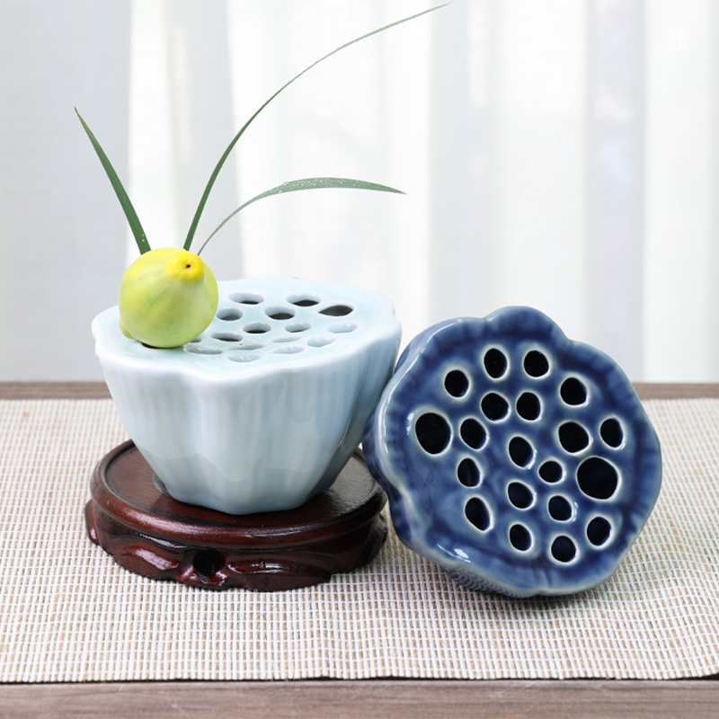 النمط الياباني ايكيبانا حامل ا - مراجعة Ikebana Vase Kenzan وسعره
