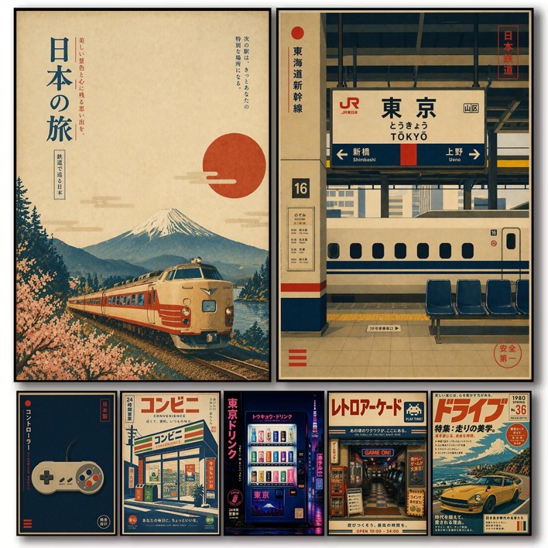 لوحة قماشية فنية جدارية بتصميم - مراجعة Japanese Car Lifestyle وسعره