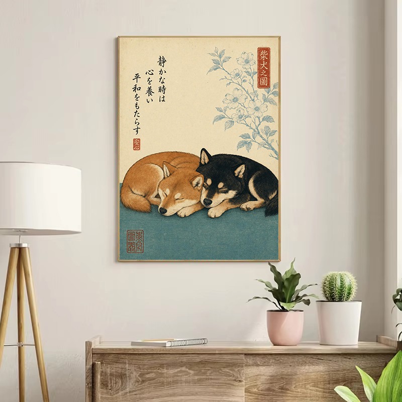 لوحة قماشية جدارية بتصميم عتيق - مراجعة Japanese Culture Lifestyle وسعره